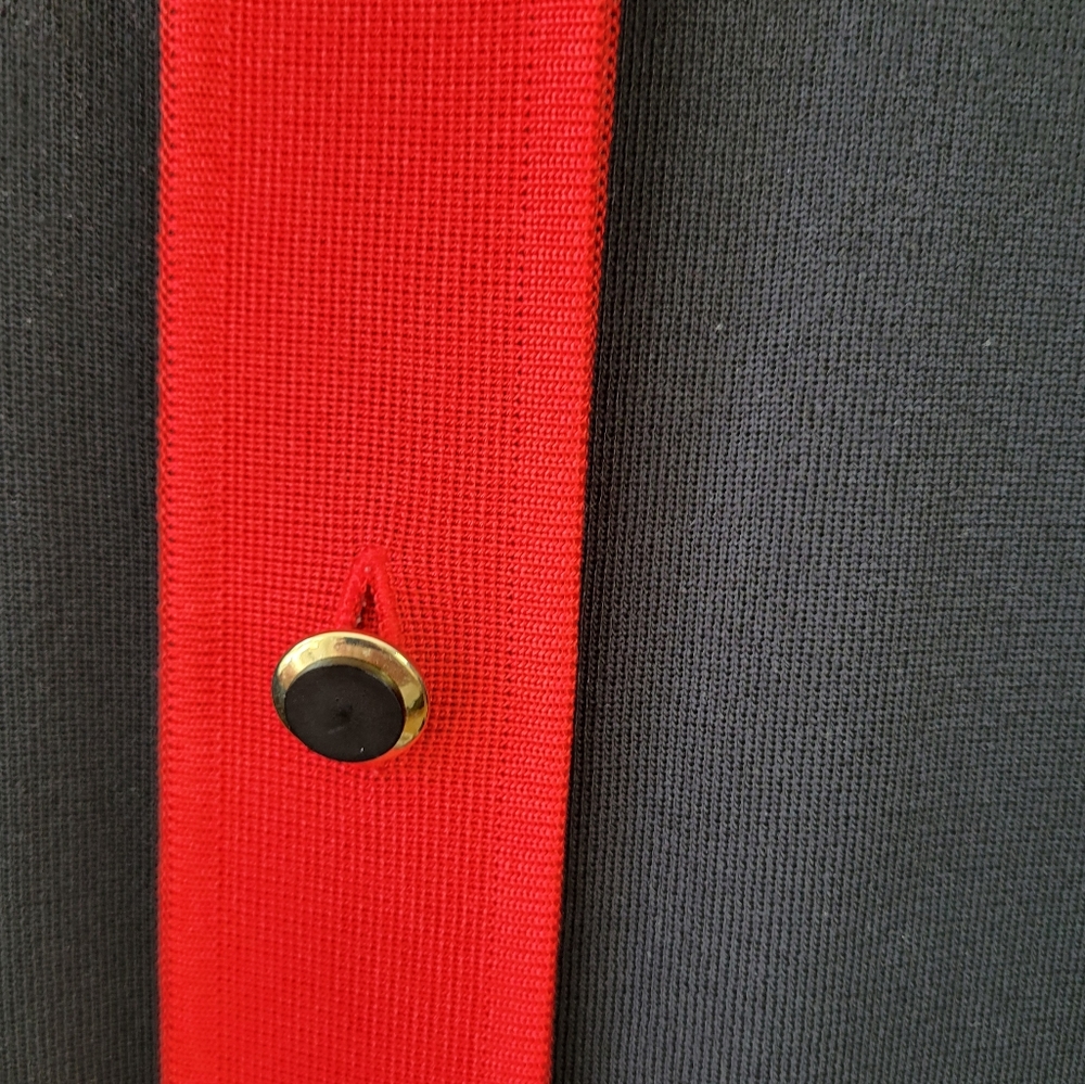 Misook Cotrast Trim Button Front Top Cardigan Jac… - image 5